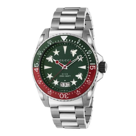 gucci watch red and green facech authenticity check online|ya136222.